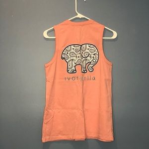 Ivory Ella Salmon Tank